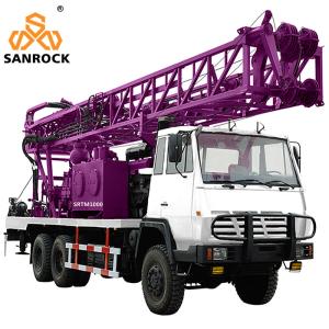 Wholesale Truck Mounted Water Well Drilling Rig Machine Borehole Deep Water Well Drilling Rig 1000m from china suppliers