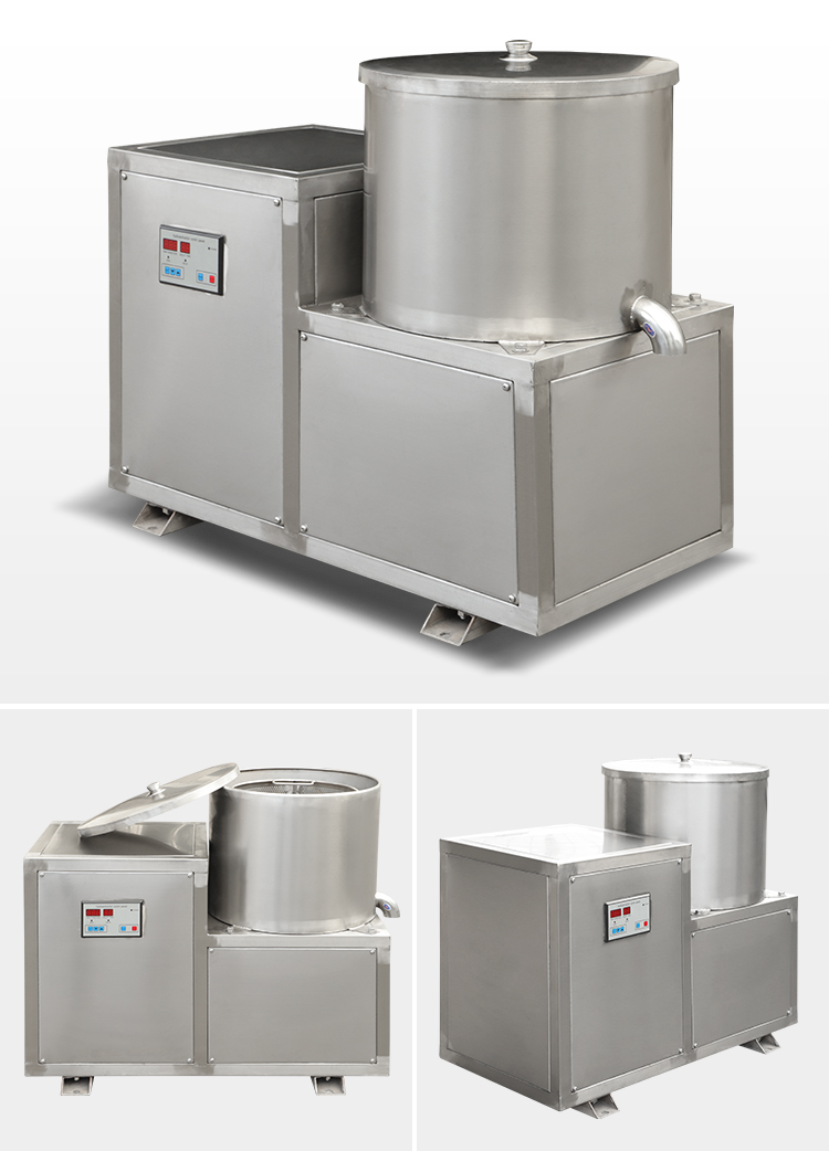 Electric Centrifugal Industrial Fruit Dehydrator for Potato Dewatering at High Speed