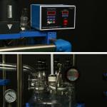 Lined Jacketed Glass Vessel , Chemical Glass Reactor With Electric Heating