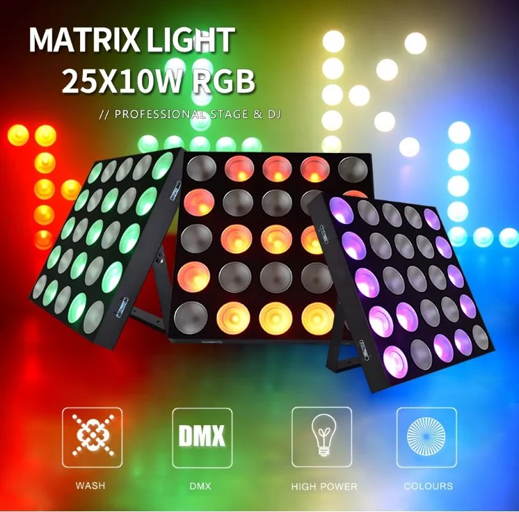 RGBW Wedding Hall Matrix Light Beam 480 LED Moving Head Light 25pc 10w 12w 30 W LED Digital Display 300W 80