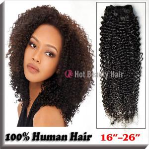 Wholesale Kinky Curly Indian Virgin Hair Extensions Tangle - Free 14 Inch AAAAA Grade from china suppliers