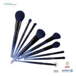 9PCS Cruelty Free Private Label Makeup Brush Set Synthetic Hair Eco Friendly