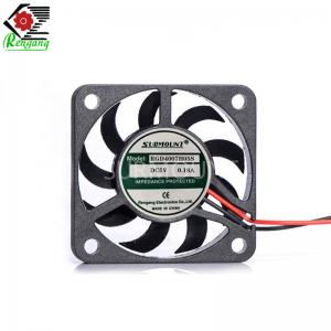 Wholesale Square Sleeve Bearing DC Axial Cooling Fan , 40mm Case Fan Plastic Blade from china suppliers
