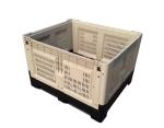 1200x1000x760 mm Wholesale Foldable pallet box HDPE collapsible plastic pallet