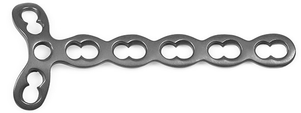 Phalange Metacarpal Titanum Locking Plate Y Shaped 1.2mm Thickness