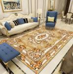 Persian Pattern Polyester Fiber Living Room Floor Carpet Stripping Special Style