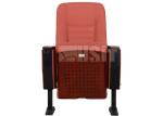 Strong Steel Legs Church Auditorium Chairs Theater Seating Ash Wood Veneer