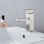 Brass Single Hole Single Handle Basin Mixer In Chrome