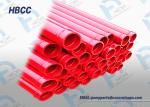 Hot sale Concrete pump pipe,pump line tube Concrete pump st52 seamless steel