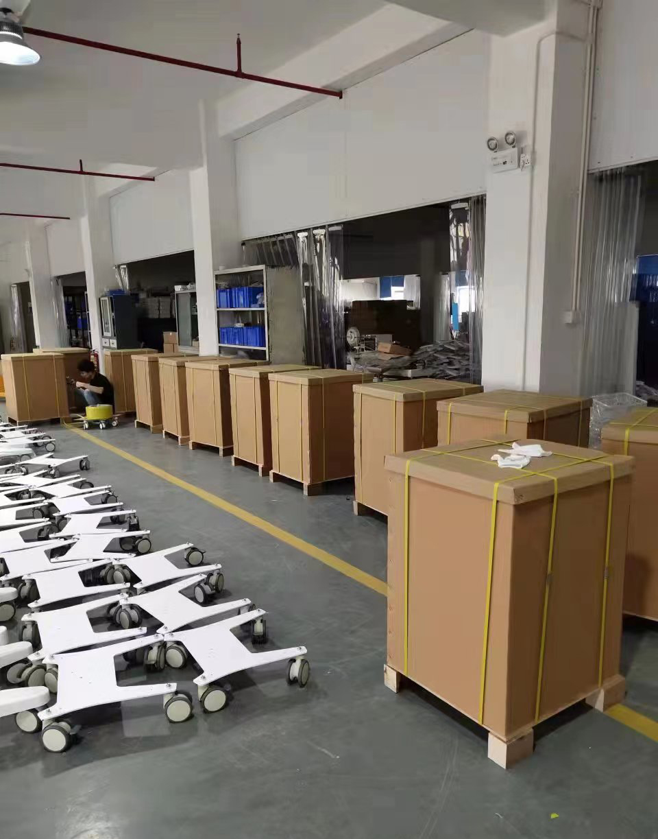 OEM Flexible And Rigid Endoscope Tower Cart For Hospital Use