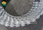Concertina Spiral Razor Blade Wire Fence Razor Barbed Wire Alambre De Puas