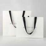 Sustainable Eco-Friendly Fancy Custom Bamboo Paper Shopping Gift Bags