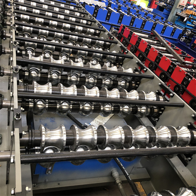 Metal Painted Coated Steel Roofing Tile Machine 15-20m/min Forming Speed