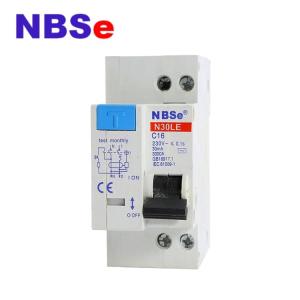 Wholesale N30LE Residual 16 Amp 30ma RCBO Breaker Overcurrent Protection from china suppliers