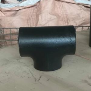 Wholesale ASTM B16.9 Carbon Steel Tees A234 Reduce 45 Degree Butt Welded Pipe Fitting from china suppliers
