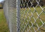 Aluminum Chain Link Fence Fabric Waterproof 50x50 Mesh White Color