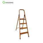 1.1mm Wooden Aluminum Ladder 250mm Pedal 2-9 Steps