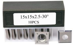 Wholesale 15mm Square Straight Carbide Cutter Insert 10Packs For Wood Lathe Tool from china suppliers
