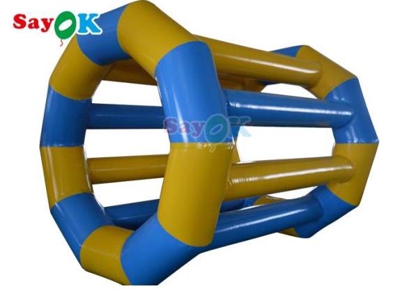 Giant Inflatable Wheel Outdoor Activities Water Iceberg Inflatable For Kids