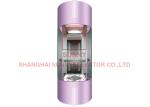 1000kg Center Opening Door Sightseeing Vvvf Panoramic Glass Lift Elevator