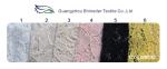 150cm Water Soluble Cotton Nylon Lace Fabric Black Knitted CY-LW0032
