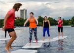12cm Inflatable Aqua Yoga Mat Leakage - Prevention CE Approved For Fitness