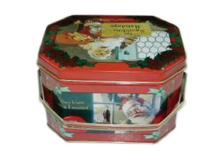 Wholesale Customized Metal Octagon Box For Gift Packing , Food Grade Octagon Gift Box from china suppliers