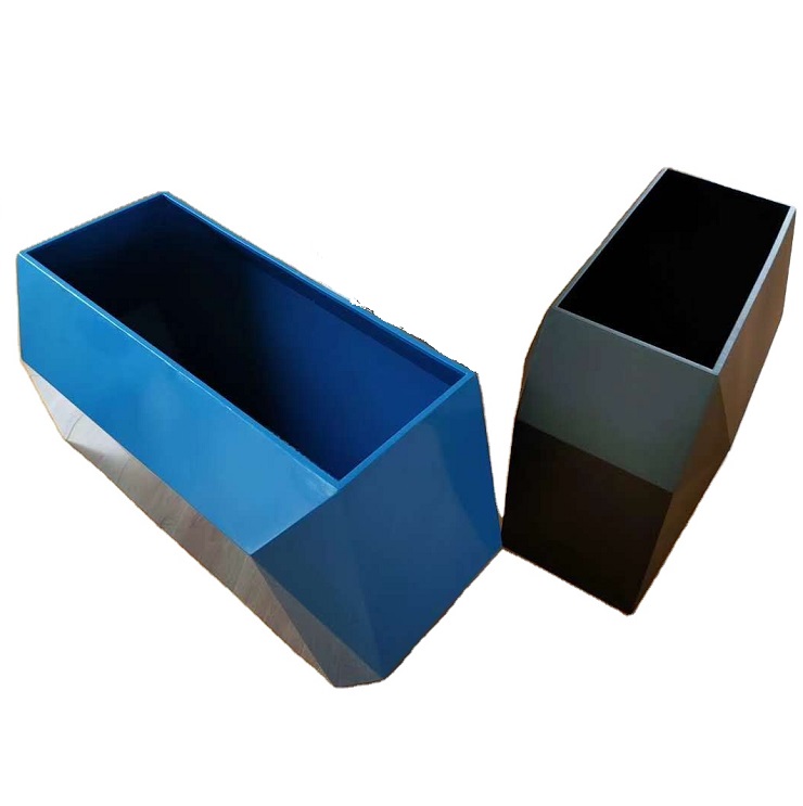 Metal iron casting flower planter special shape flower pot