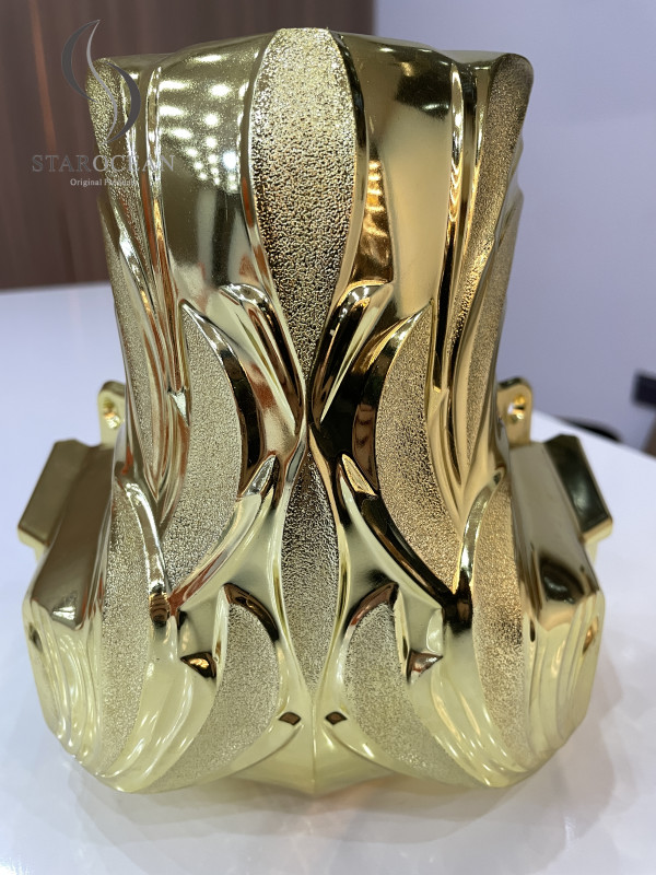 ABS / PP Plastic Coffin Decoration Durable With Steel Bar For Casket Handle