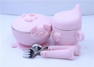 Wholesale Reuseable Food Grade Silicone Rubber Bowl Oil Friendly Turning Over Prevention from china suppliers