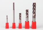 Hardened Steels Square Cutting End Mill Tungsten Carbide Cutting Tools Standard