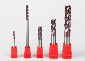 Wholesale Tungsten Steel 2 Flute End Mill / Precision Solid Carbide Milling Tools 6mm 8mm from china suppliers