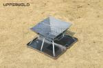 2kg Clean Finishing Portable Wood Camping Folding Carbon Grill Stove for Outdoor