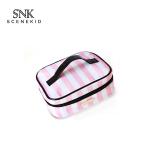 Travel Zipper Clear 4 Sets Handle PVC Cosmetic Bag
