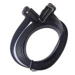 Car Diagnostic OBD GPS Cable 16 Pin Male to Female Length 300cm