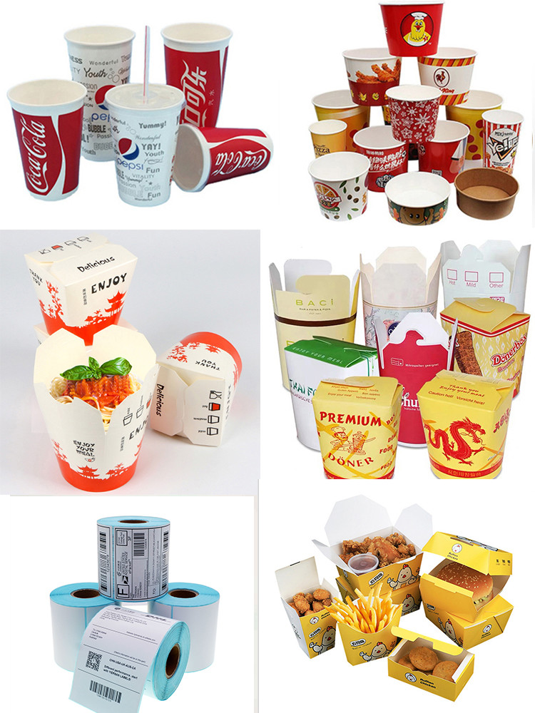 950mm Tension Control Roll To Roll Paper Cup Printing And Die Cutting Machine
