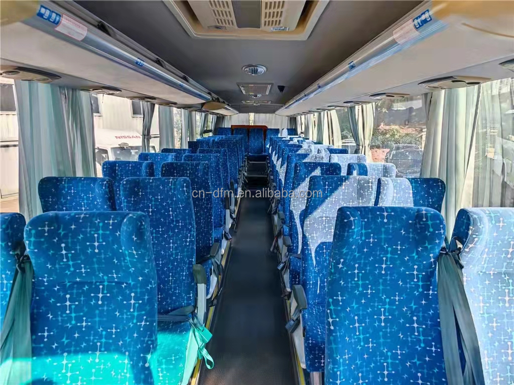 Manual Transmission YBL6111 Coach Bus for 49 Seats Transportation in Good Condition