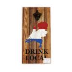OEM Retro Bottle Opener Wall Mount Home Decor Hanging Beer Opener