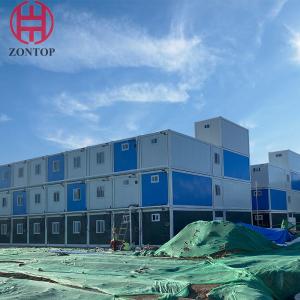 Wholesale Double Storey Container House For Outdoor Office Hotel Hospital Zontop light Steel Prefabricated Building Container Hous from china suppliers