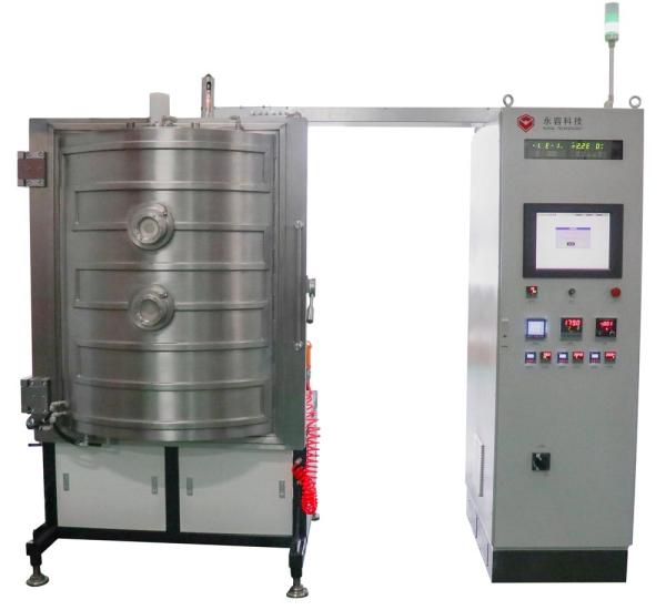 Bicycle Frame Aluminum Evaporation Coating Machine / Bike Aluminum Alloy Vacuum