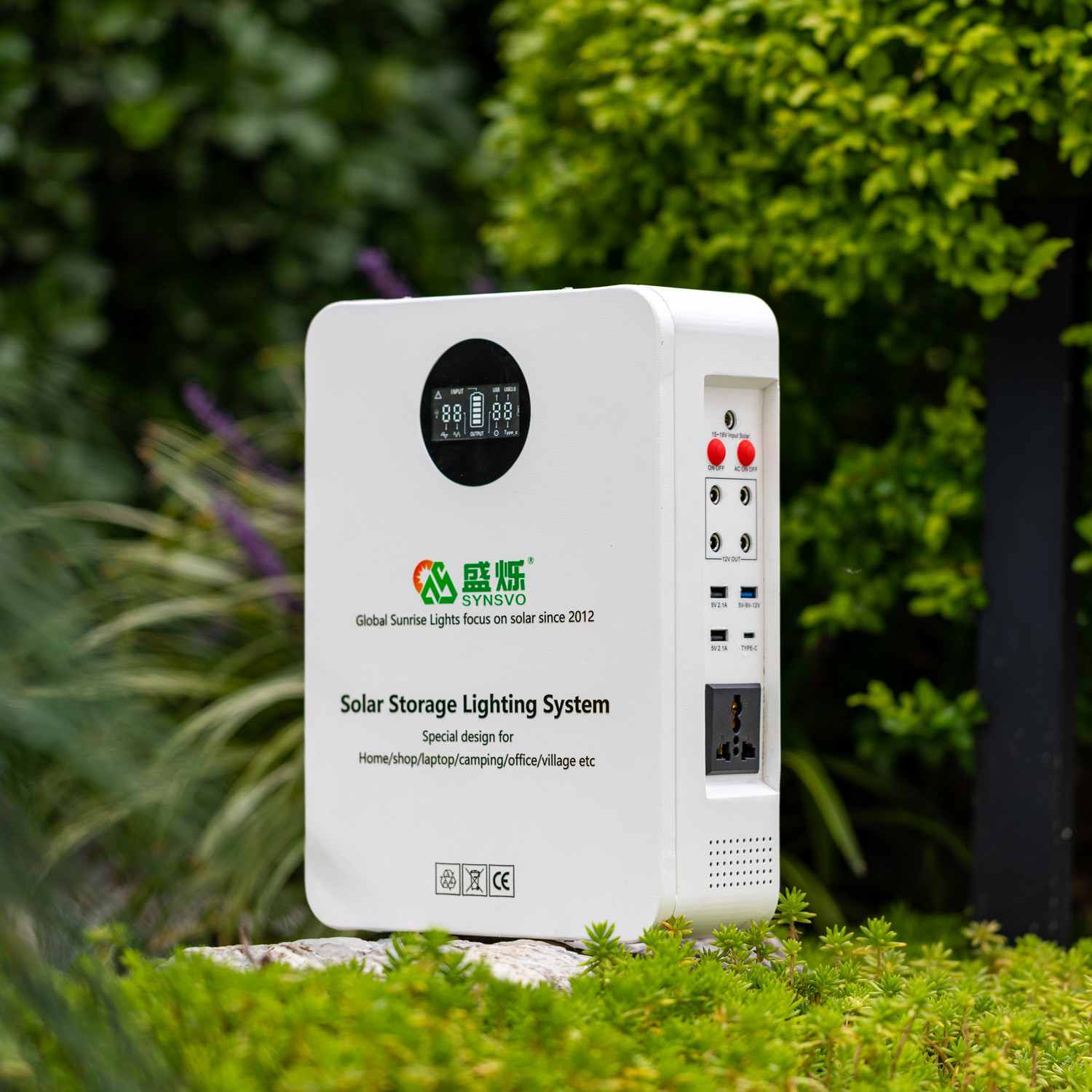 Efficient And Reliable Portable Solar Generators 6-8 Hours Charge Time SRE-918