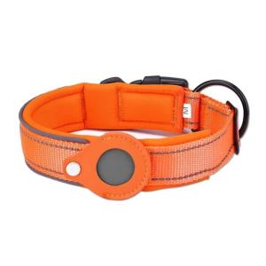 Wholesale Manufacture Hot Sale Airtag Led Dog Pet Nylon Necklace Light Training Collar For Pet Dog from china suppliers