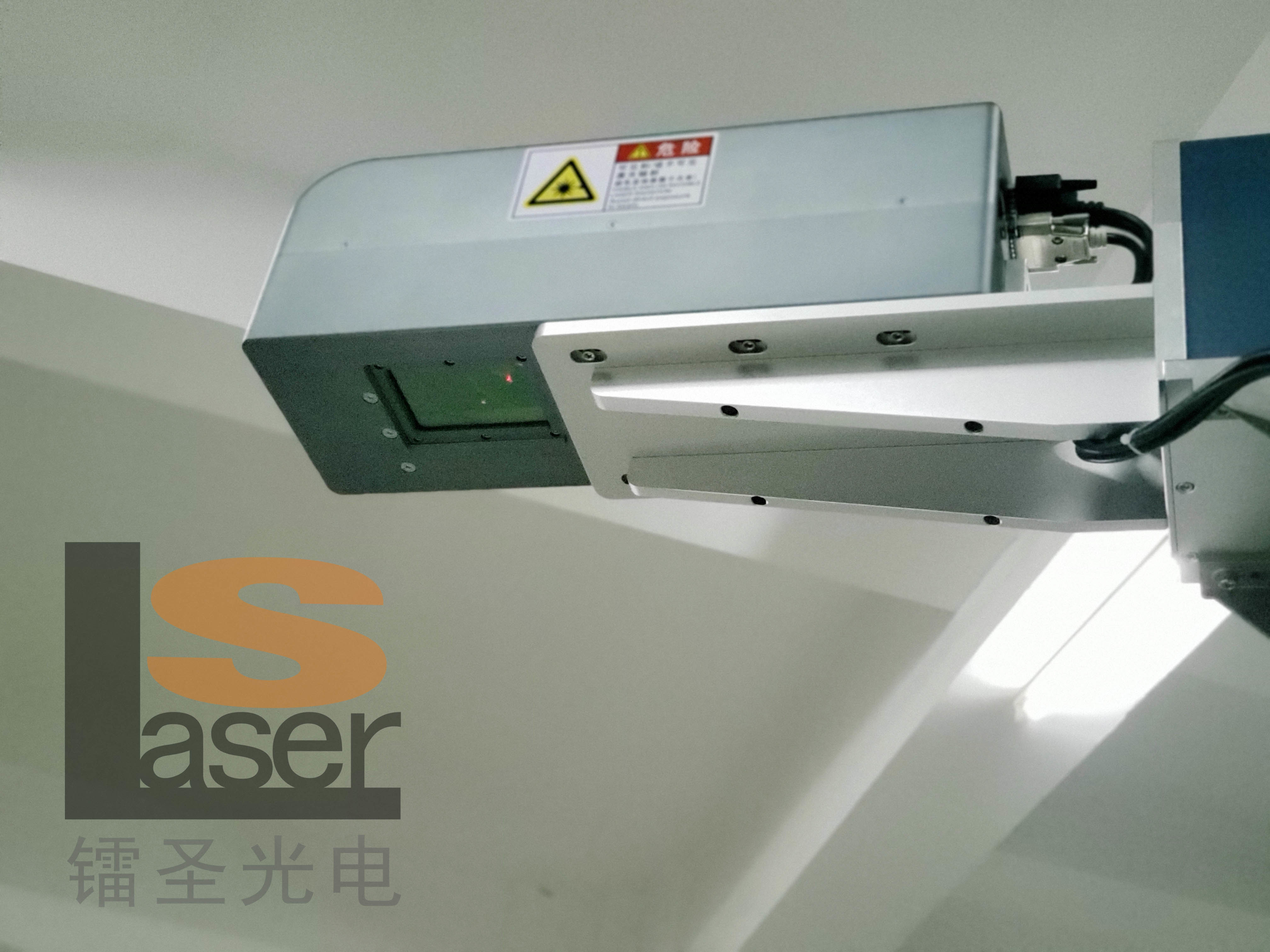 S-500 500*500mm large format CO2 glass tube laser marking machine for Jeans leather