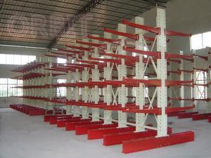 Wholesale Long Goods Handling Cantilever Shelving For Timber , Pipe , Tube Storage from china suppliers