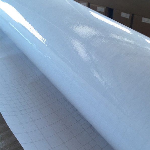 Custom PVC Card Lamination Film , Glossy Finish Holographic Overlays Film