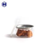 100ml 3.5g Dry Herb Clear Plastic Cans EOE 211# 38mm Height PET Tuna Can