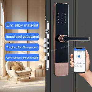 Wholesale Digital Password Apartment Smart Door Lock TTLock Fingerprint IC Card Access from china suppliers