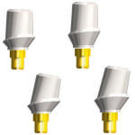 Nobel Biocare Replace® Titanium Temporary Abutment Compatible with NP 3.5mm/ RP 4.3mm/ WP 5.0mm(Engaging & Non-Engaging