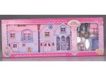 Collapsible Pretend Play Dollhouse Children's Play Toys With Light And Sound