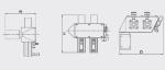 Automatic Plastic Granulator Machine 2 . 2 - 4Kw For Manufacturing Plant